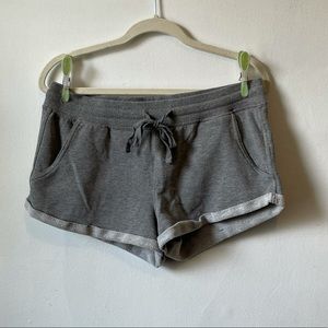 Torrid Grey Cuffed Sleep Short, size 00